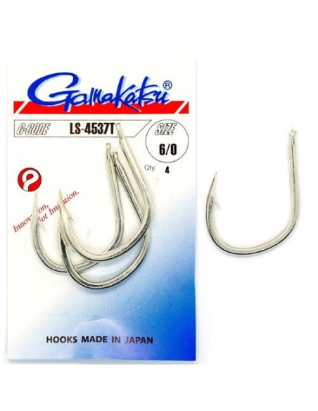 Gamakatsu LS-4537T Nº6/0